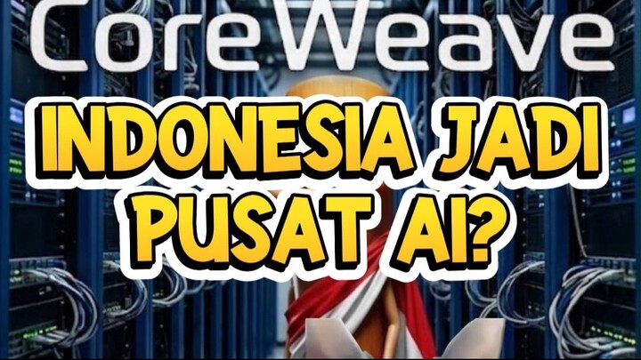 Indonesia penguasa AI Asia 🤯 #ai #indonesia #coreweave #teknologi #fyp #shorts #youtube #tiktok