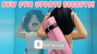 NEW Bloxburg GYM Update SECRETS You Didn't Know!