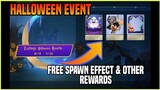 [ Halloween Event ] Free Spawn Effect, Free Skin, Free Border, Free Battle Emote | MLBB
