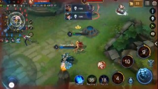 ROV 5นักยิง All กลาง ฝั่งตรงข้ามเล่นด้วย #วาว่า