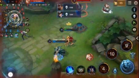 ROV 5นักยิง All กลาง ฝั่งตรงข้ามเล่นด้วย #วาว่า