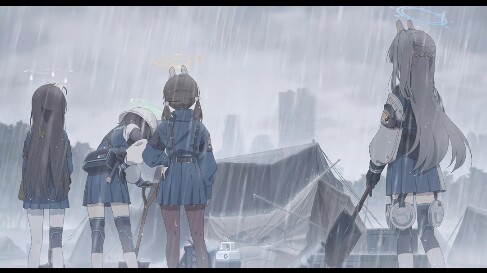 The rain is getting heavy... [Blue Files]