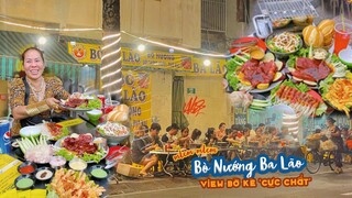 Tiệm Bò Nướng Trứng Muối Phô Mai Ba Lão view bờ kè "cực chất" quận 3 | Địa điểm ăn uống