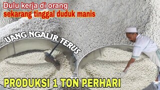 BERHENTI KERJA DEMI USAHA INI! AWALNYA SEMPAT BINGUNG MASARIN SEKARANG 1 TON PERHARI | IDE BISNIS