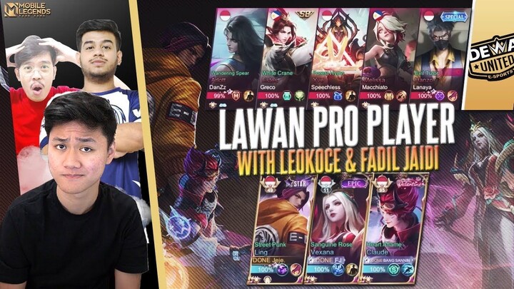 MAIN SAMA MANTAN SATU TIM LEOKOCE & FADIL JAIDI LAWAN PRO PLAYER MDL ! - Mobile