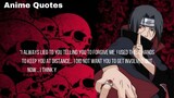 Itachi Uchiha Quotes| Naruto Shipuden Anime Quotes| Anime Quotes