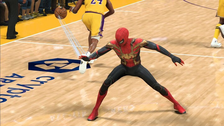 เมื่อ Spider-Man มาถึง NBA! เกมรุกและเกมรับ 999999 (เวอร์ชันแนวตั้ง)