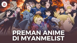 PREMAN ANIME DI MY ANIME LIST - FULLMETAL ALCHEMIST