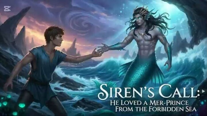 Forbidden Love: Fisherman Falls For the Merman Prince of the Ocean 🧜🏻‍♂️🌊| BL Story