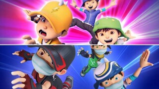 BoBoiBoy Kuasa 3! Tahap 1 Vs Tahap 2