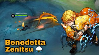 BENEDETTA AS ZENITSU in Mobile Legends