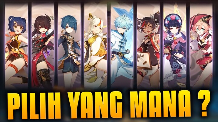 TONTON VIDEO INI Sebelum kalian SALAH pilih CHARACTER GRATIS kalian!!! | Genshin Impact Indonesia