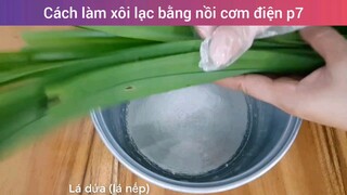 Cách làm xôi lạc bằng nồi cơm điện p7