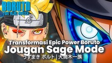 JOUGAN SAGE MODE BORUTO MENGGUNCANG DUNIA SHINOBI - BORUTO TWO BLUE VORTEX TERBARU BAHASA INDONESIA