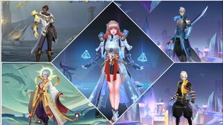 10 Upcoming Skin Gameplay for M-World Skins - YIN, LING, ZILONG, GUINEVERE LEGEND SKIN MLBB