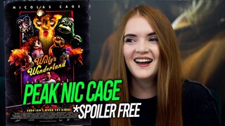 Willy's Wonderland (2021) NICOLAS CAGE POPCORN HORROR MOVIE REVIEW *Spoiler free