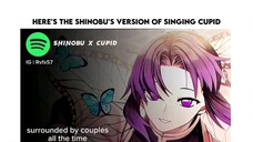 Shinobu nyanyi Lagu cupit nih