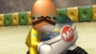 พยายามคว้าที่ 1 ถ้วยดอกไม้ 150cc บน mario kart wii ผิดพลาด