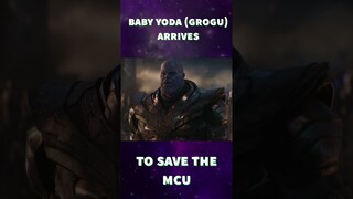 Baby Yoda Grogu Arrives To Save The MCU #marvel #BabyYoda #marvelstudios