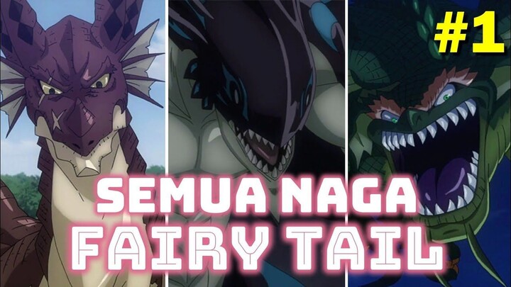 Berikut Semua Naga Yang Ada Di Anime Fairy Tail Part 01