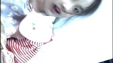 She thought she was on a live broadcast. Kids nowadays are really awesome.