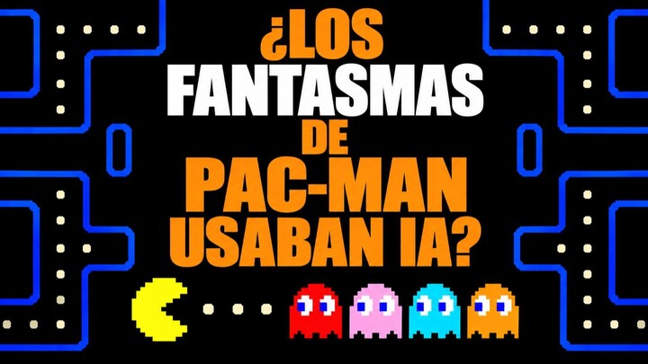 Los fantasmas de Pac-Man tenían estrategias diferentes