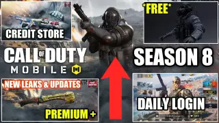 Season 8 *FREE* Characters & Weapons+New Daily Login Reward & More Call Of Duty Mobile LEAKS | CODM