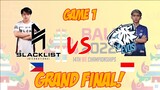 GRAND FINAL IESF MLBB: GAME 1 INDONESIA (EVOS) VS FILIPINA (BLACKLIST), WORLD CHAMPIONSHIP BALI 2022