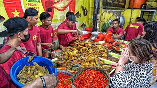 INI BARU PUAS AMBIL SUKA SUKA KITA??? YANG NGLADENI SAMPE 12 ORANG??? sambel c-ho kuliner Surabaya