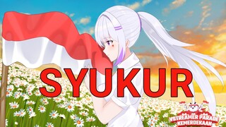 [Lagu Nasional] SYUKUR cover by Akazuki Maya #Vstreamer17an #AgustusanDiBstation