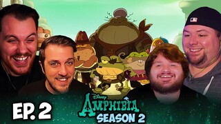 Amphibia Season 2 Episode 2 Group Reaction | The Ballad of the Hopediah Plantar / Anne Hunter