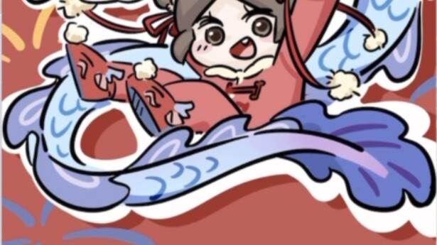 The cover of the Dragon Year red envelope has been arranged!!