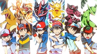 [AMV][MAD]Bloody cuts of Ash Ketchum in <Pokémon>