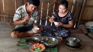 Cuộc Sống Yên Bình Nơi Vùng Quê_ Canh Mướp Cá Kho Sả Ăn Thiệt Đã| TKQ T224