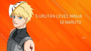 5 Urutan Level Ninja Di Naruto