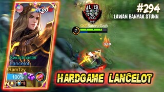 HARDGAME LANCELOT LAWAN HERO HERO KUAT - LANCELOT MOBILE LEGENDS GAMEPLAY #294
