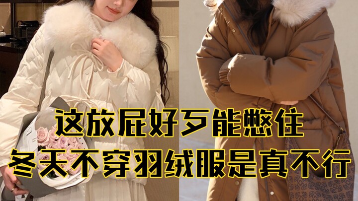 على الأقل يمكنني كتم هذه الريح، لكن لا يمكنني تحمل فصل الشتاء دون ارتداء سترة من الريش!