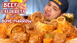 🔴 BEEF CALDERETA with BONE MARROW | MUKBANG PINOY