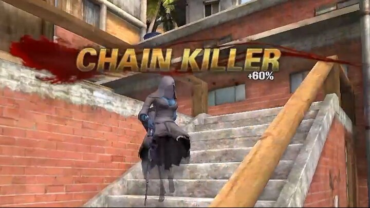 The sniper Point blank