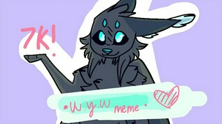 •W.Y.W• Animation meme//Flipaclip//7k![flashing warning]