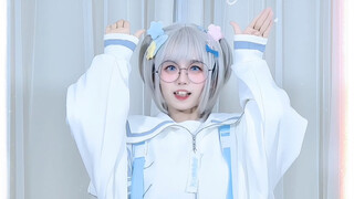 白毛萝莉兔子舞！
