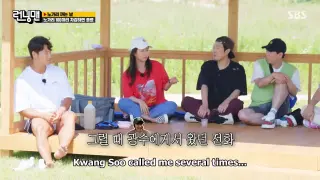 Song Ji Hyo reveals a hilarious story between her and Lee Kwang Soo early on Running Man