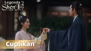 The Legend of ShenLi | Cuplikan EP17 Xing Zhi Memberinya Lentera Kelinci | WeTV【INDO SUB】