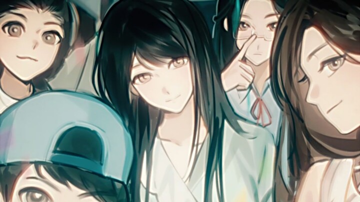 The girls’ dorm is all...?