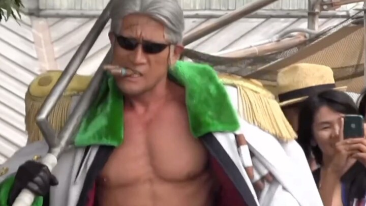One Piece official live-action cosplay, highly restored, many characters to see at once