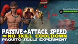 PAQUITO NO SKILLS COOLDOWN ATTACK SPEED+PASSIVE=NO CD FOR SKILLS MOBILE LEGENDS NEW HERO EXPERIMENT!