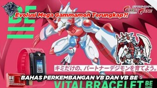 Bagus Banget Ges! Perkembangan Vital Bracelet ke Vital Bracelet BE, Evolusi Mega Gammamon Terungkap!