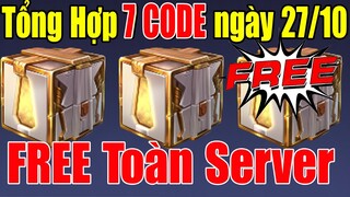 Tổng hợp 7 GIFTCODE FREE toàn Server - Code Chung Kết Showmatch Đại Chiến Nữ Vương Ngày 27/10 | WOW