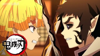Pertarungan Zenitsu & Kaigaku ~ Kimetsu no Yaiba Infinite Castel Fananimation Fandub