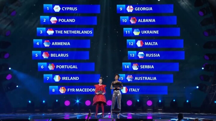 Junior Eurovision 2017 Tbilisi (GEO)